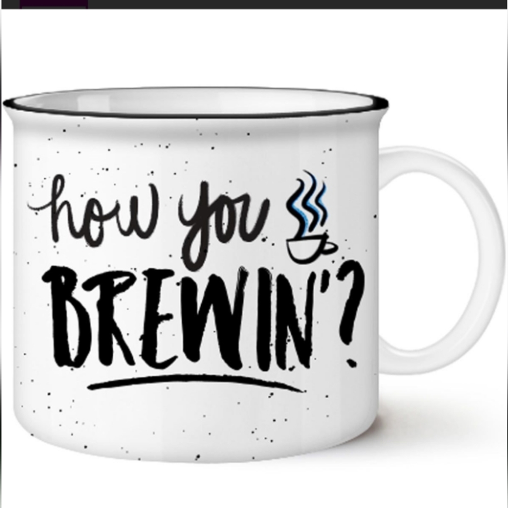 FRIENDS ceramic coffee mug.
